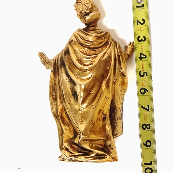 Gift World of Gorham 10” Gold Nativity Figure - Picture 4 of 5